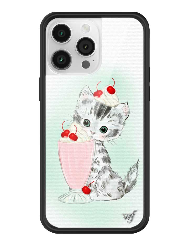 Wildflower iPhone case 14 Pro Max Kitty Shake Cats Cute