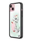Wildflower iPhone case 15 Plus Kitty Shake Cats Cute