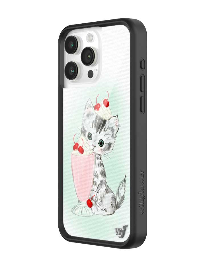 Wildflower iPhone case 15 Pro Max Kitty Shake Cats Cute