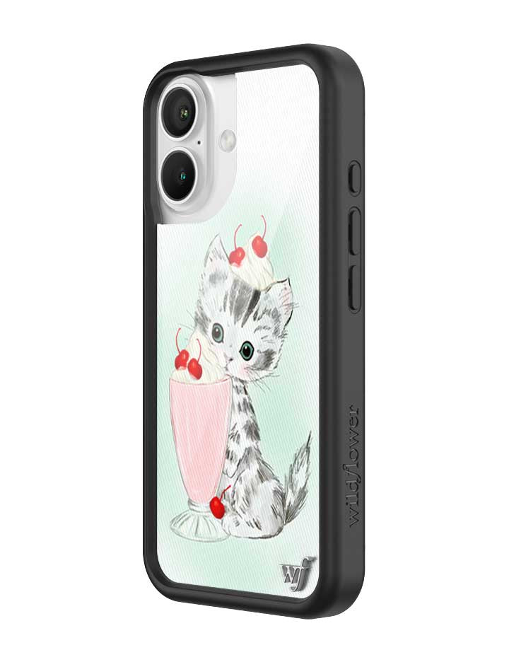 Wildflower iPhone case 16 Kitty Shake Cats Cute