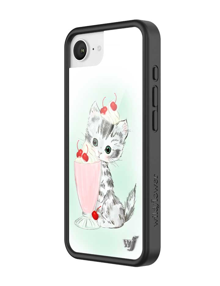 Wildflower iPhone case 17e Kitty Shake Cats Cute
