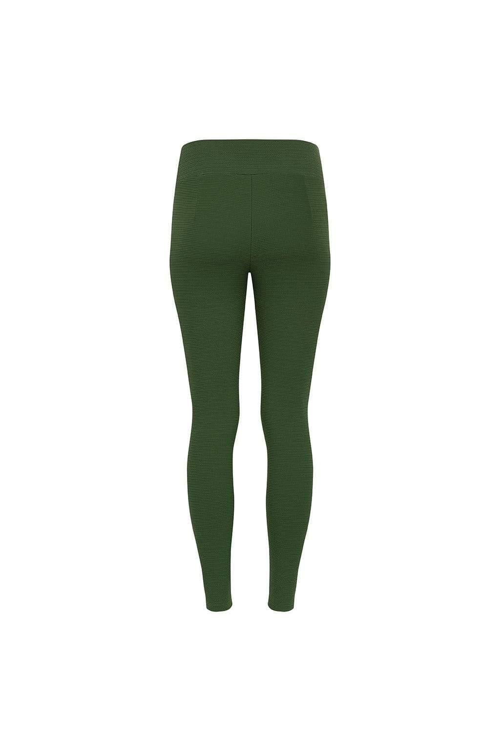 Montce - Olive Micro Scrunch Classic Legging -