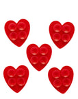 Wildflower Mini Red Heart Stickeez