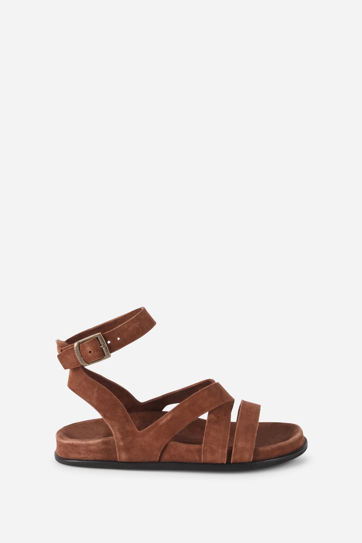 Intentionally Blank - Myko Ankle Strap Flat Sandal -