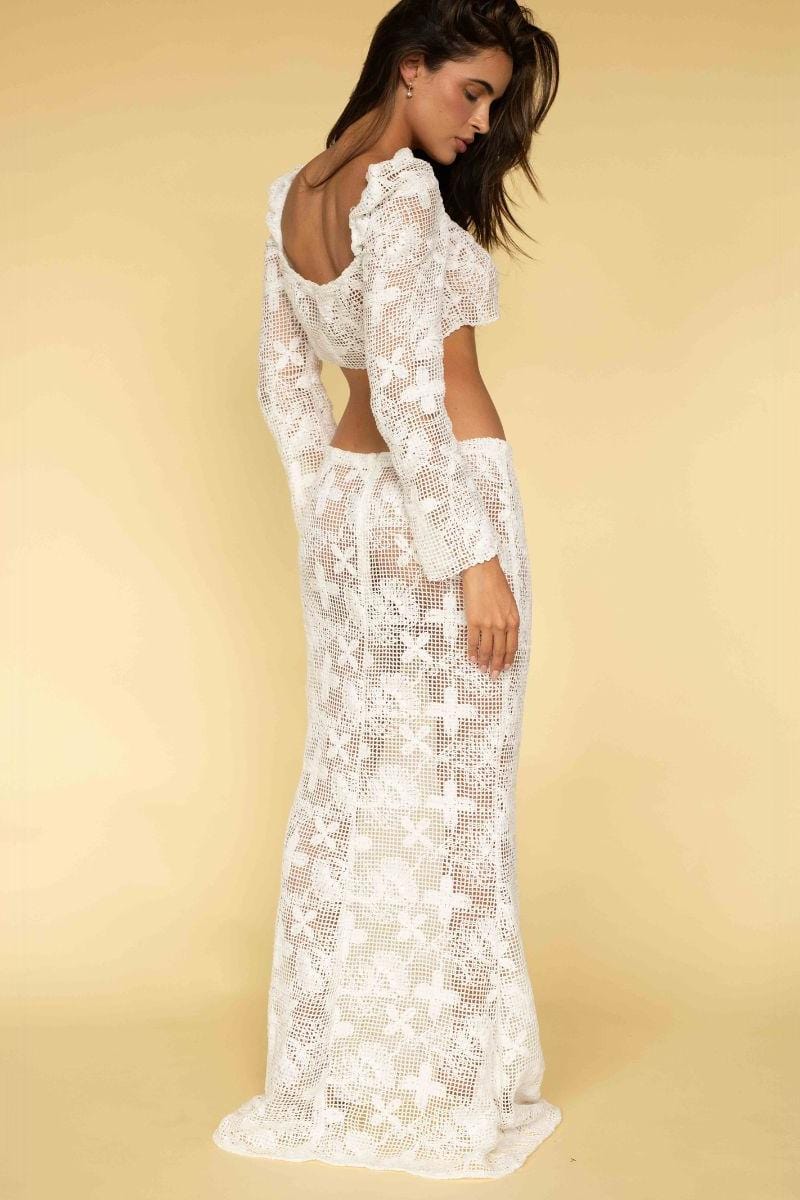 Montce - Margarita Floral Lace Natalia Skirt -