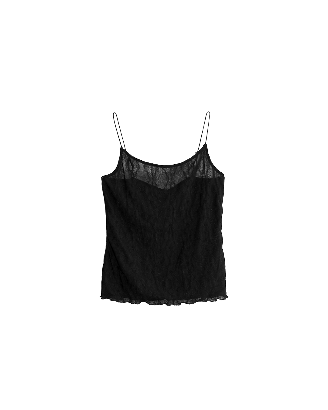 Find Me Now - Mariposa Lace Ruched Cami - Night -