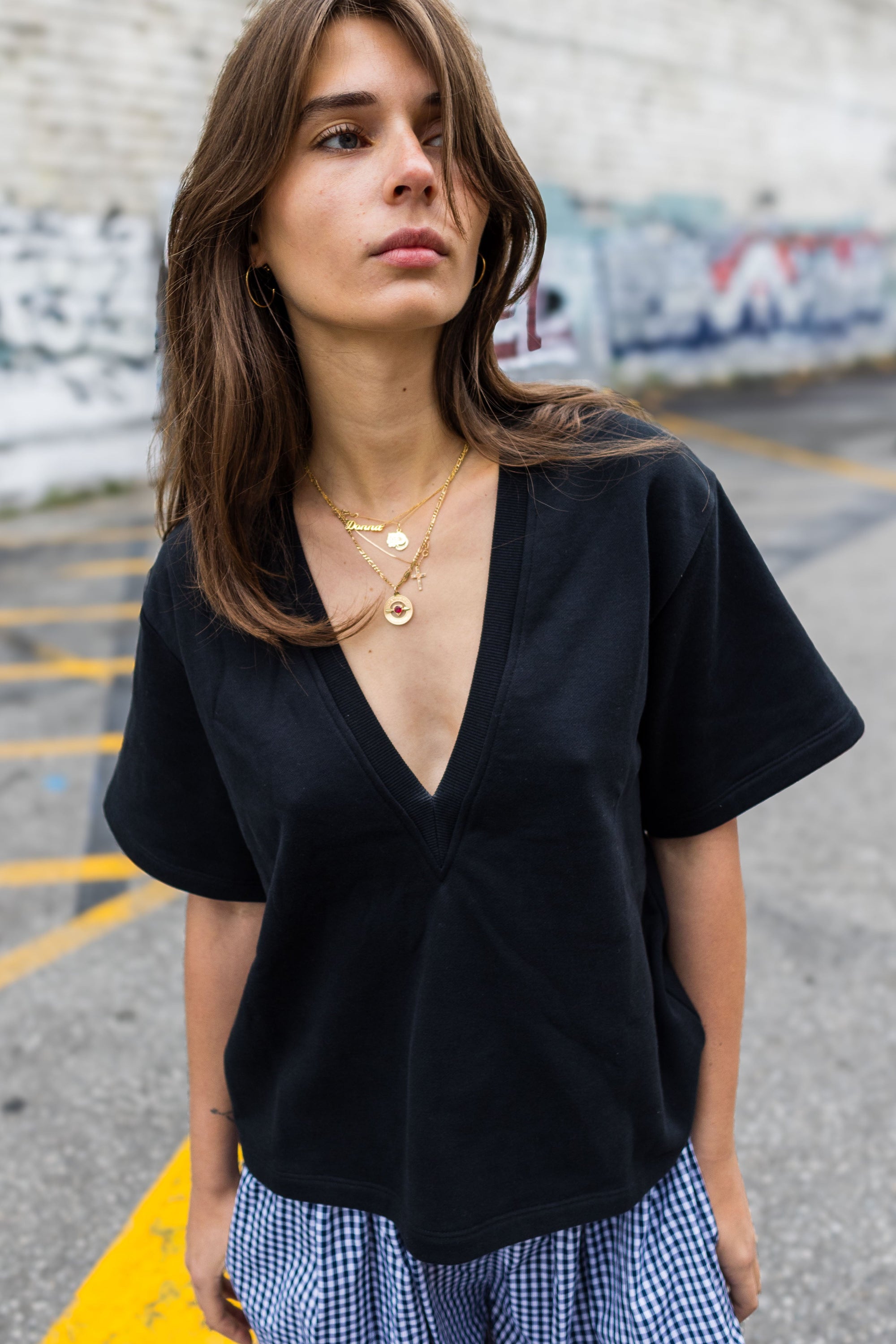 Toit Volant - Mars Tee Cotton Fleece - Black -