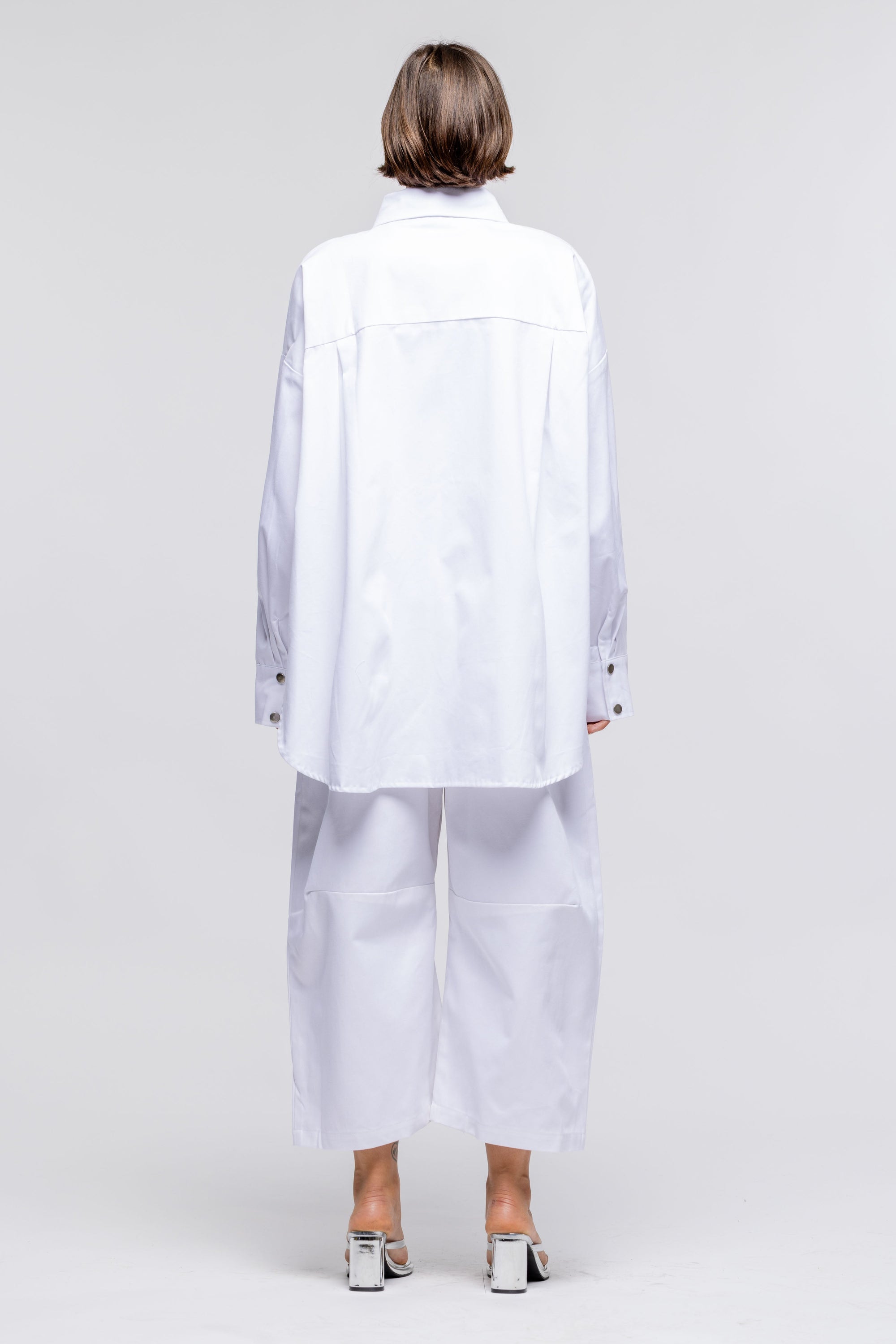 Toit Volant - Martin Shirt Jacket White -