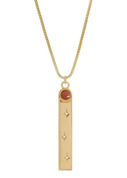 Leeada - Aether Pendant Necklace - Gold -