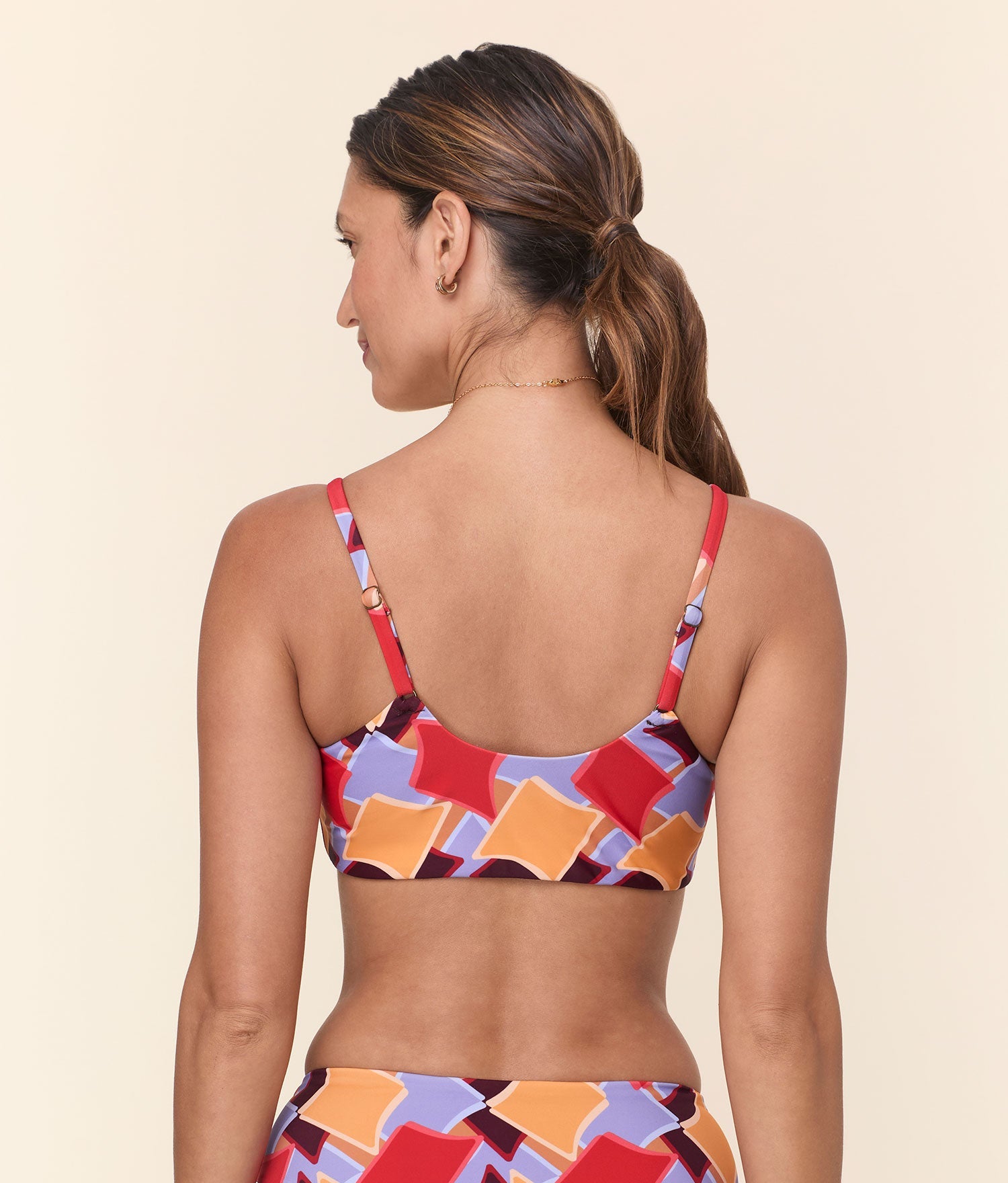 Andie Swim - The Maui Bikini Top - Mod Geo -