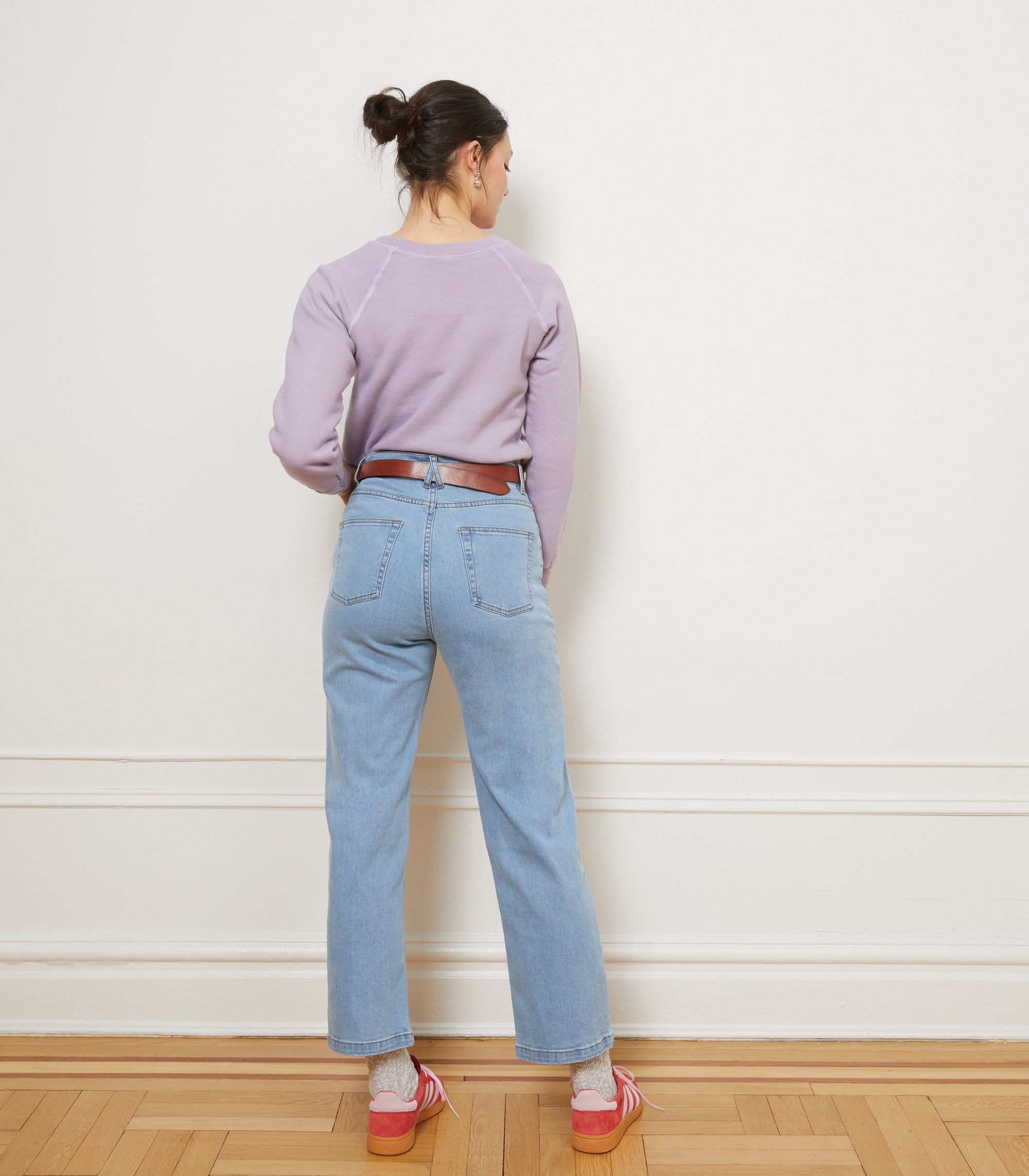 Loup - Vivienne Straight Leg Jeans - Light Indigo -