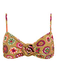 Montce - Mazzy Floral Devin Rosa Bikini Top -