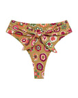 Montce - Mazzy Floral Paula Tie-Up Bikini Bottom -