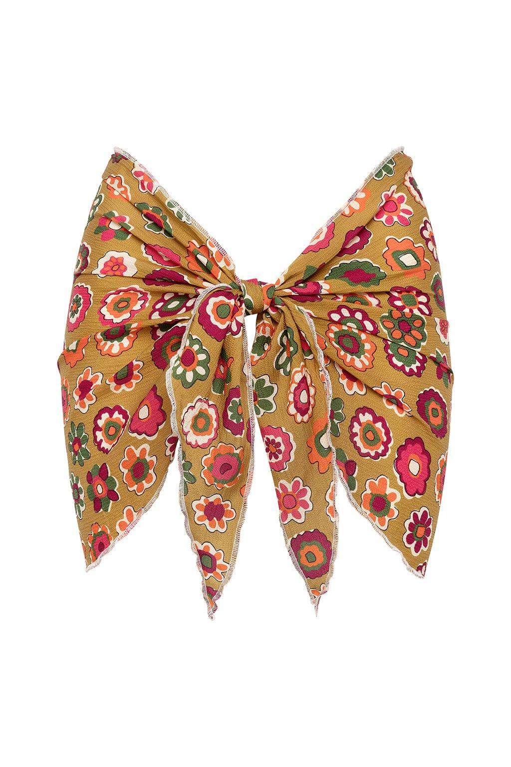 Montce - Mazzy Floral Silk Sarong -