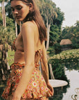 Montce - Mazzy Floral Silk Boho Short -