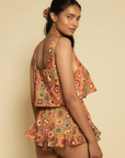 Montce - Mazzy Floral Silk Boho Short -