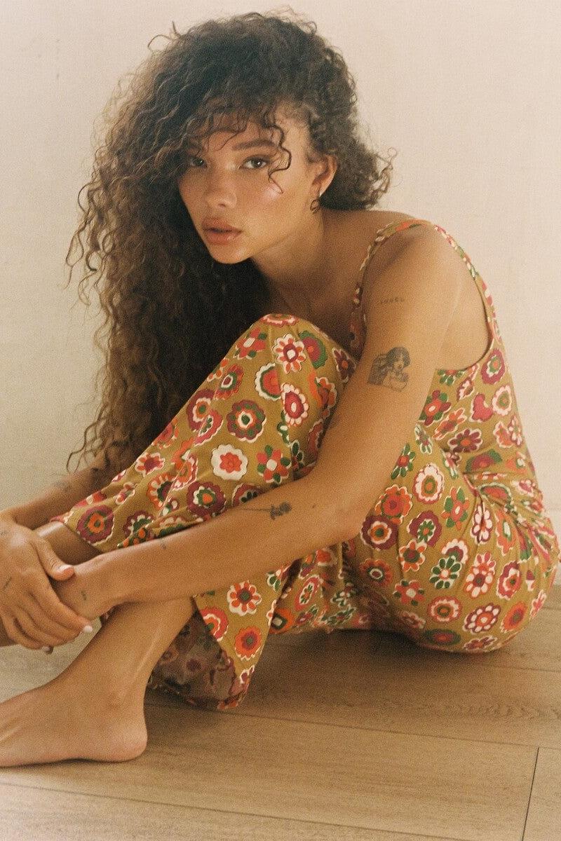 Montce - Mazzy Floral Juliet Maxi Dress -