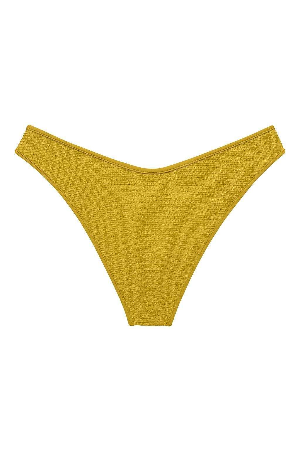 Montce - Key Lime Micro Scrunch Lulu Bikini Bottom -