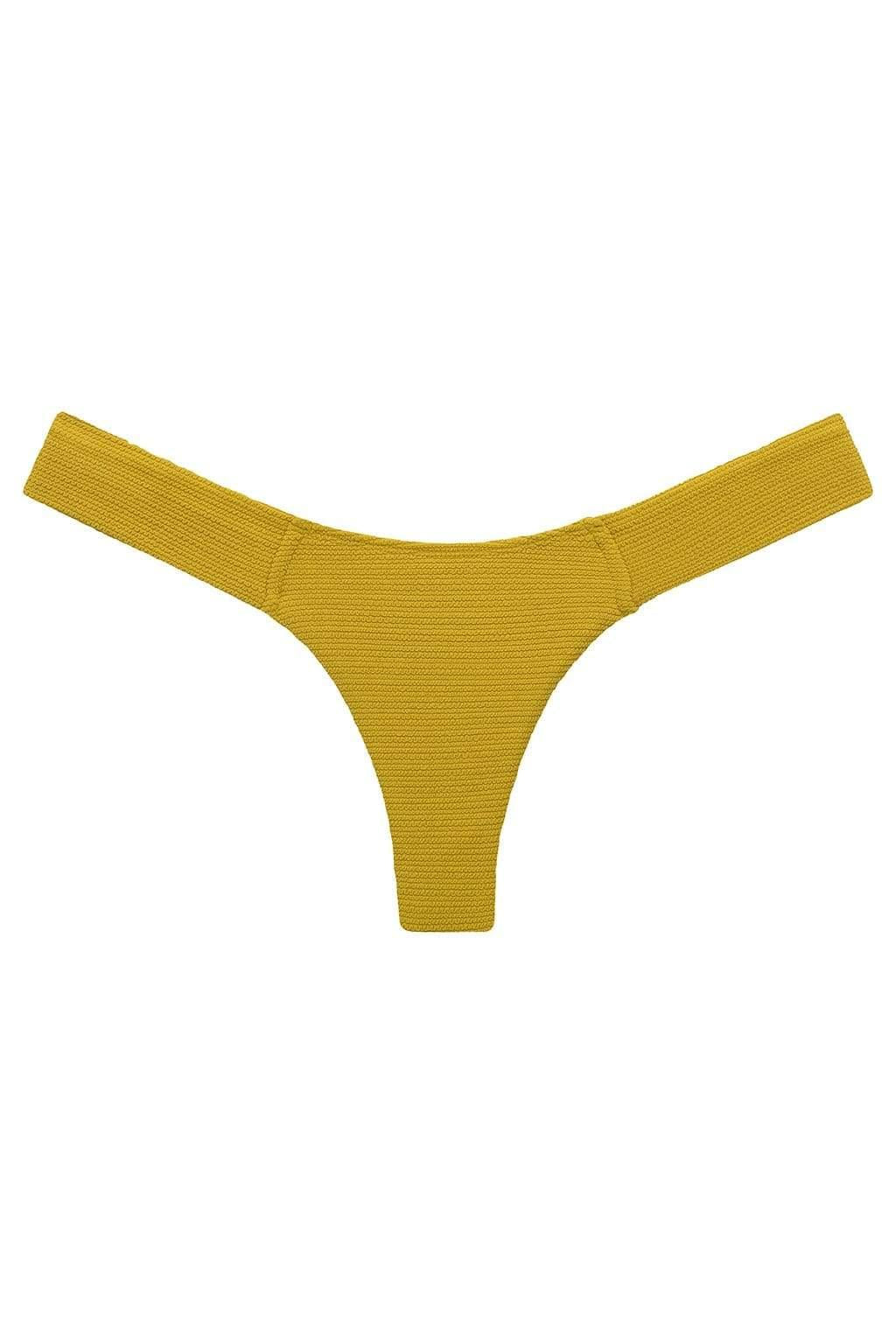 Montce - Key Lime Micro Scrunch Uno Bikini bottom -