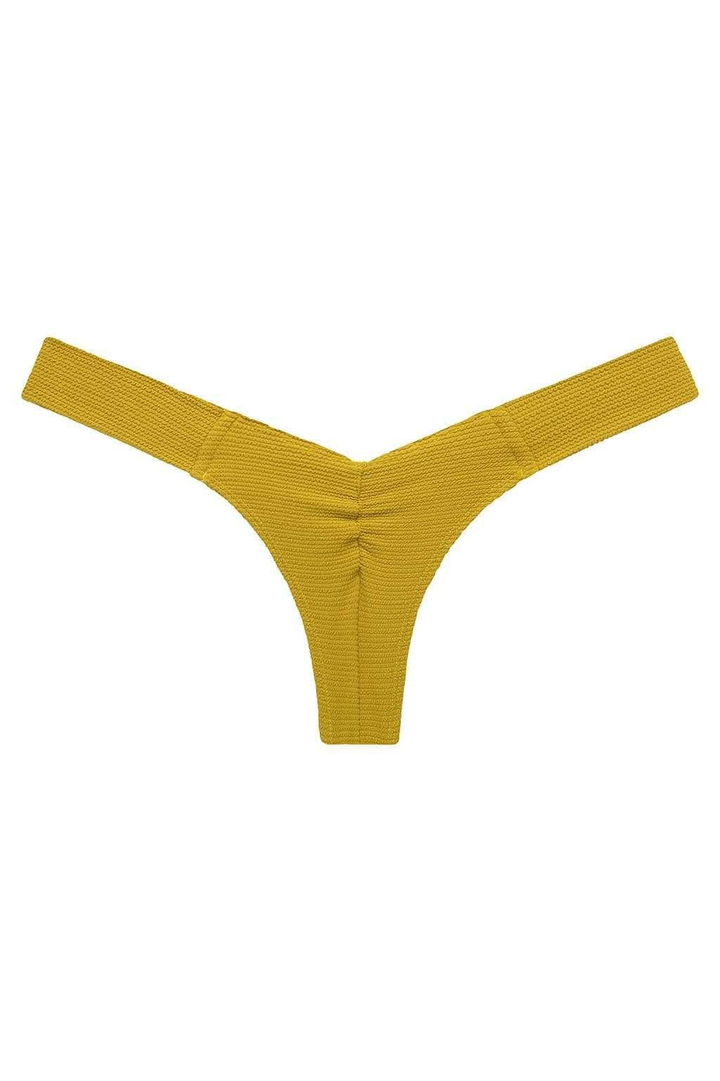 Montce - Key Lime Micro Scrunch Uno Bikini bottom -