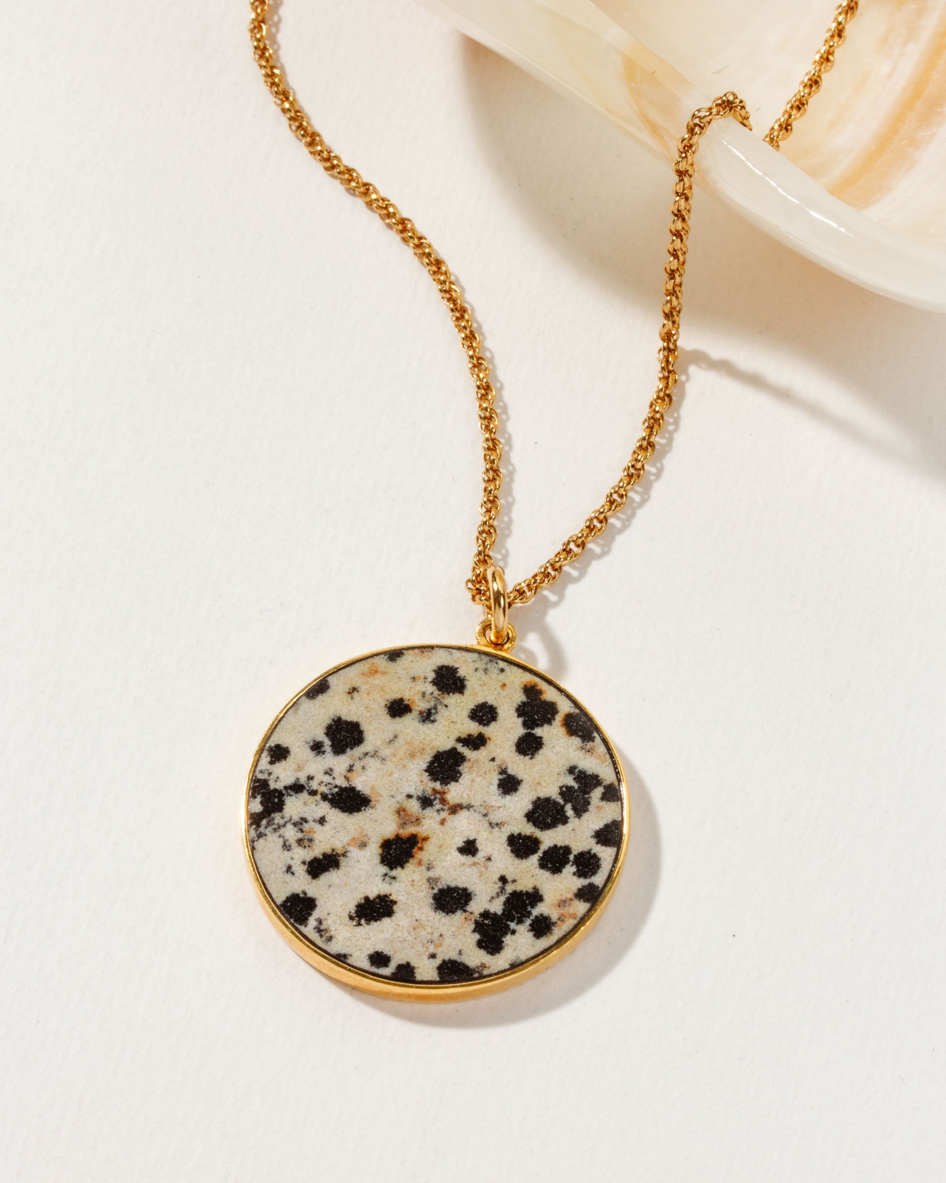 Luna Norte - Spot On Medallion Necklace -