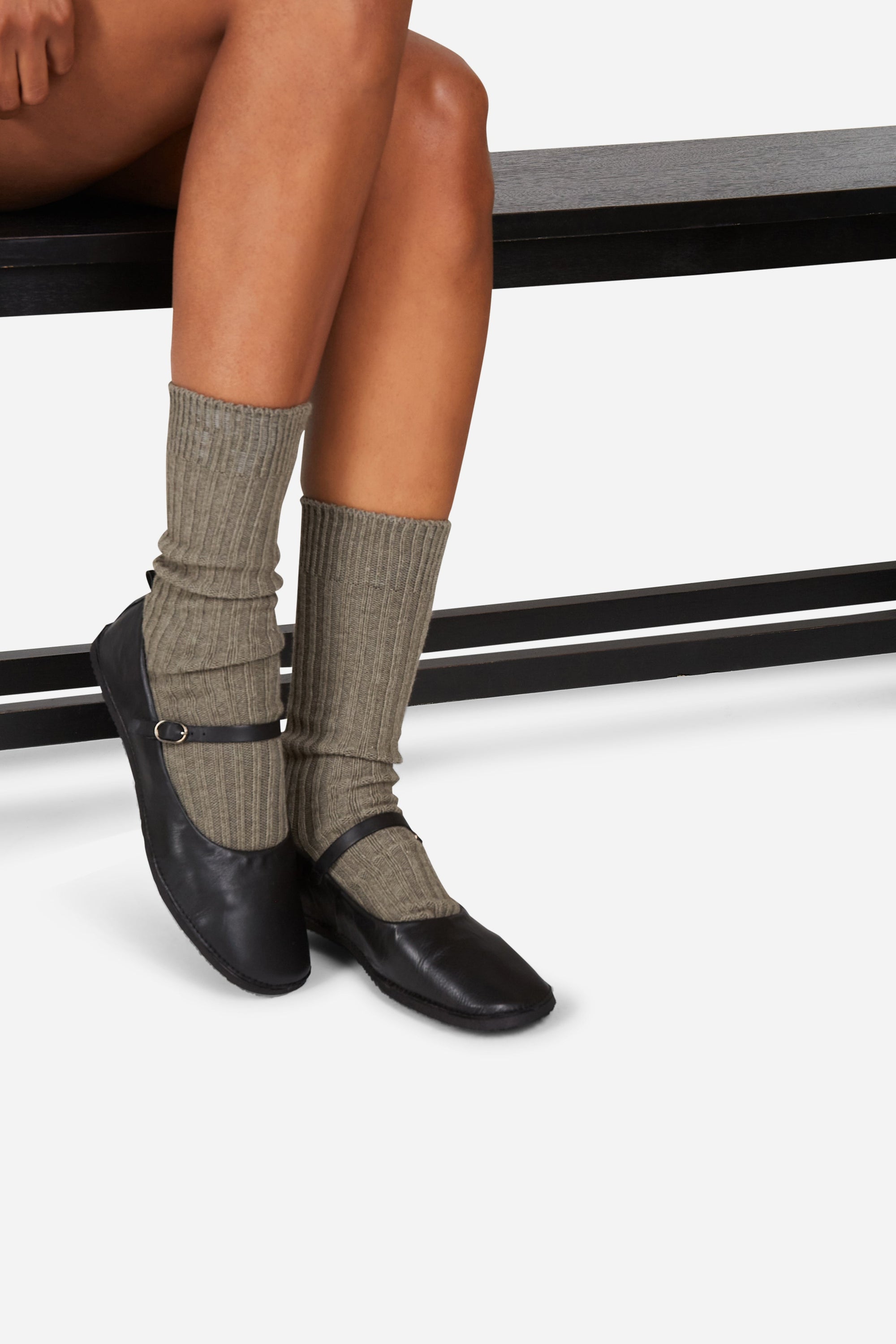 Intentionally Blank - Nicolette Mary Jane - BLACK LEATHER