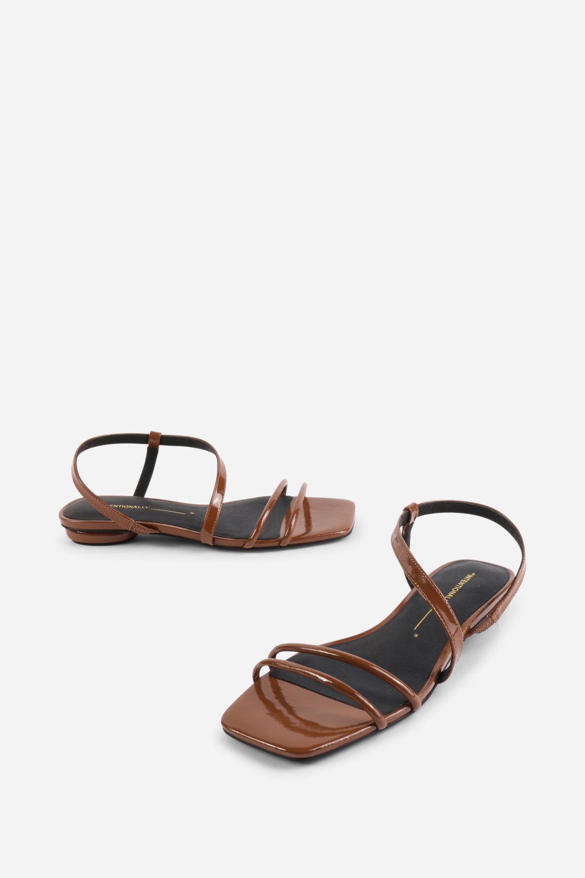 Intentionally Blank - Nonfiction Flat Sandal -