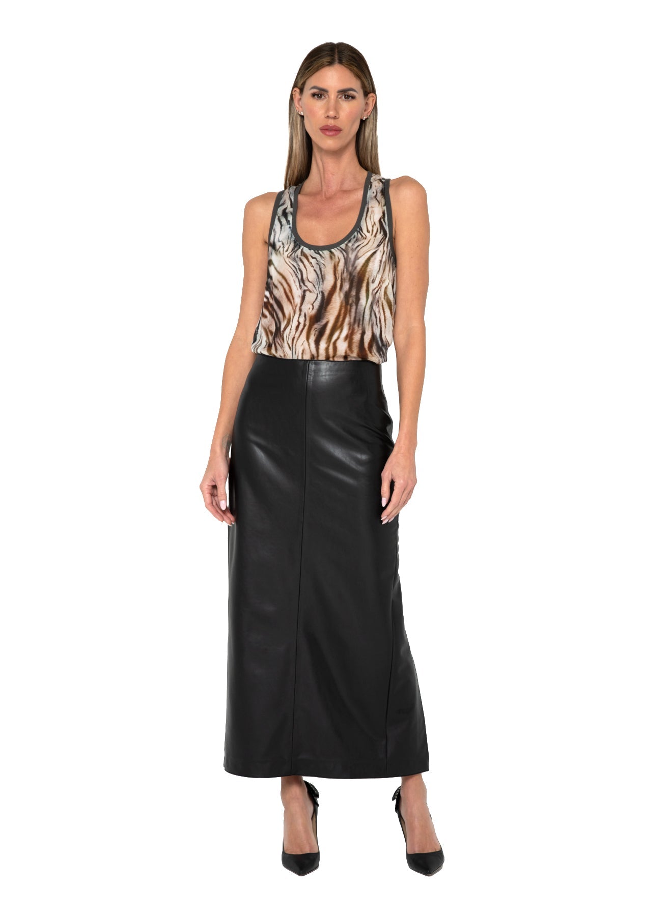 JBQ - Nuria Top - Safari Print -