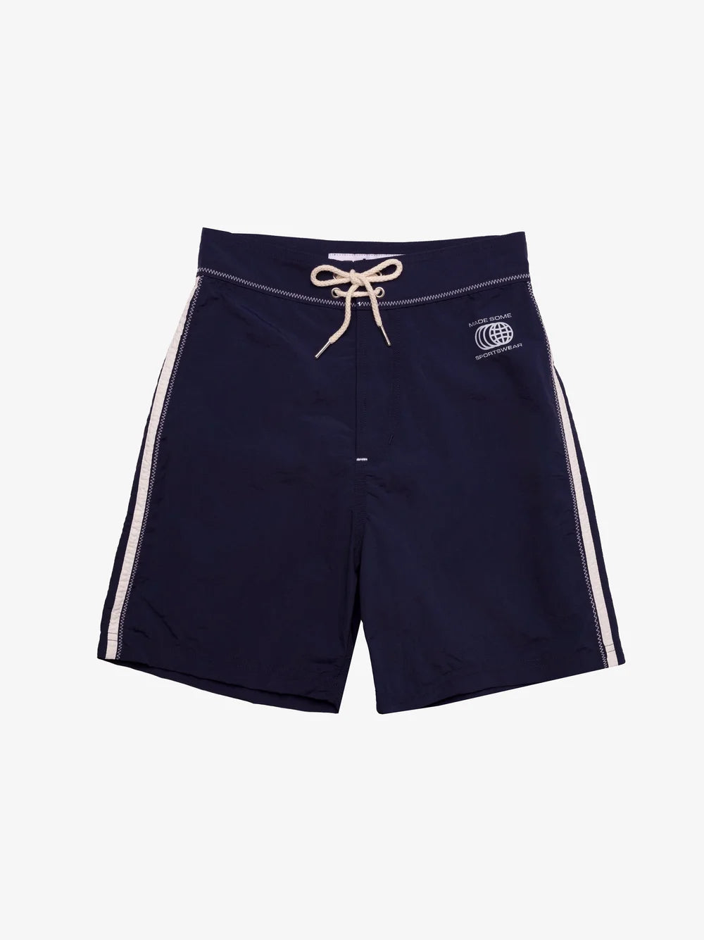 Made Some - Made Some Long Shorts - Navy/White -