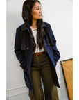 Loup - Maggie Field Jacket - Navy -