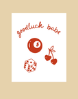 Nice Paper - Greeting Card - Goodluck -