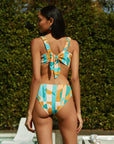 Nomads Swimwear - Current Top II - Expressivo/Peach -