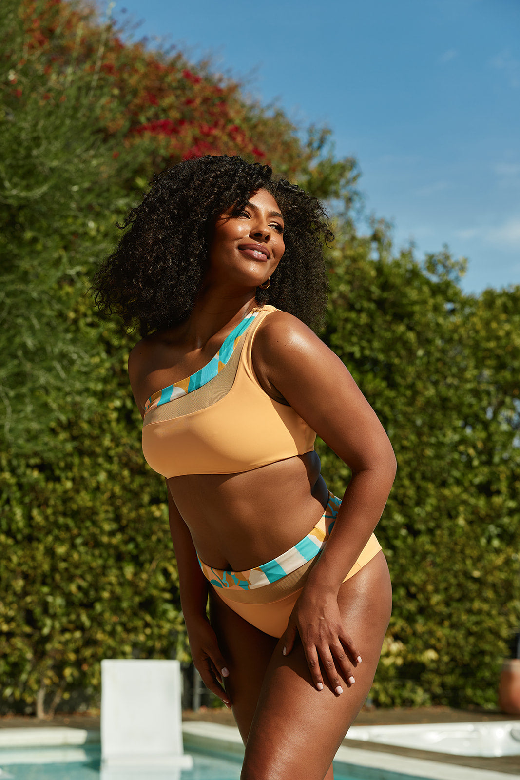 Nomads Swimwear - Bay Top II - Expressivo/Peach -
