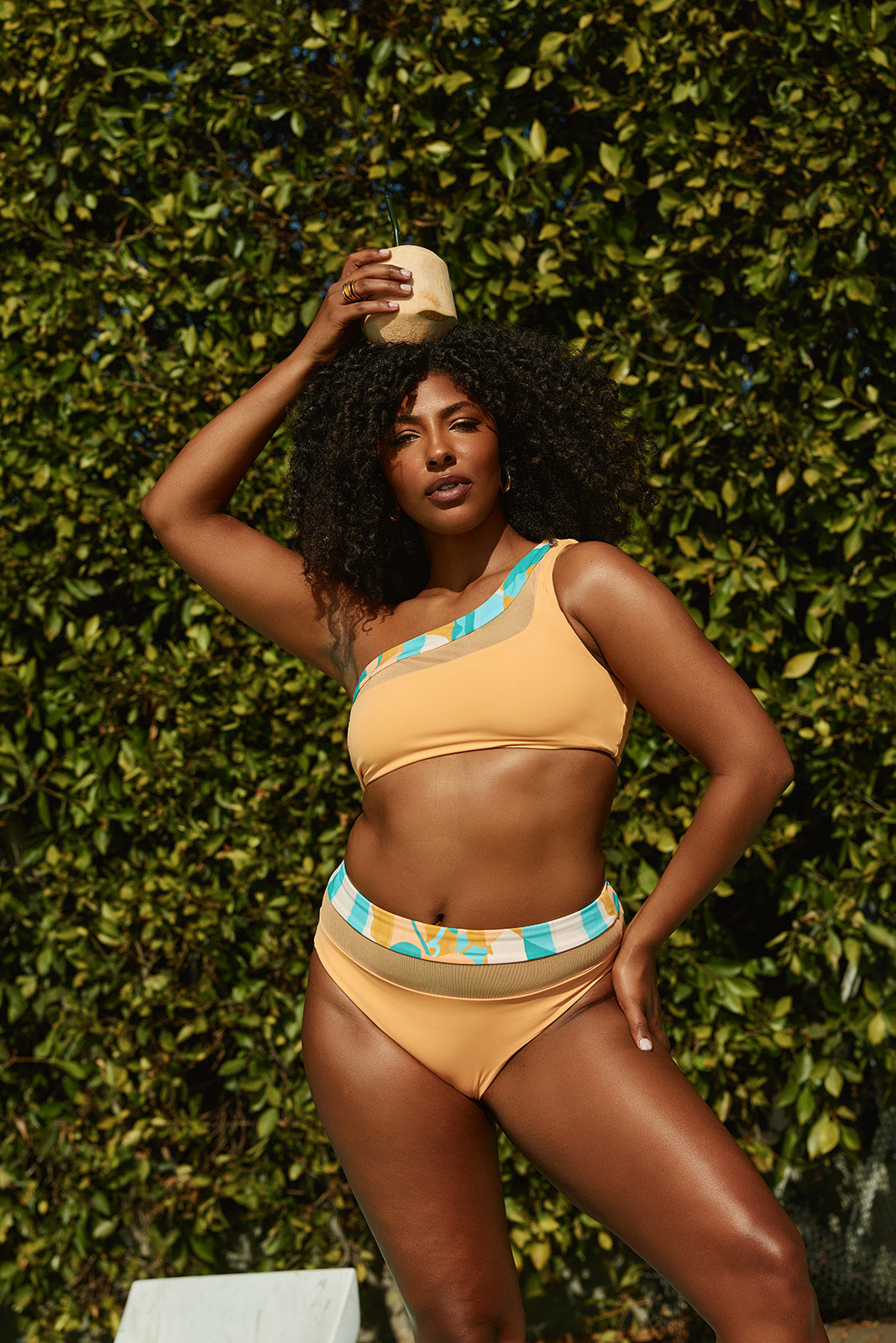Nomads Swimwear - Bay Top II - Expressivo/Peach -