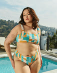 Nomads Swimwear - Current Top II - Expressivo/Peach -