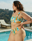 Nomads Swimwear - Current Top II - Expressivo/Peach -