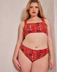 Nomads Swimwear - Current Bottom II - Iguana/Merlot -