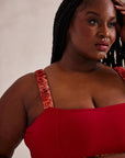 Nomads Swimwear - Current Top II - Iguana/Merlot -