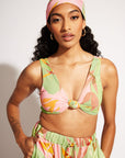 Nomads Swimwear - Playa Top II - Birds of Paradise -