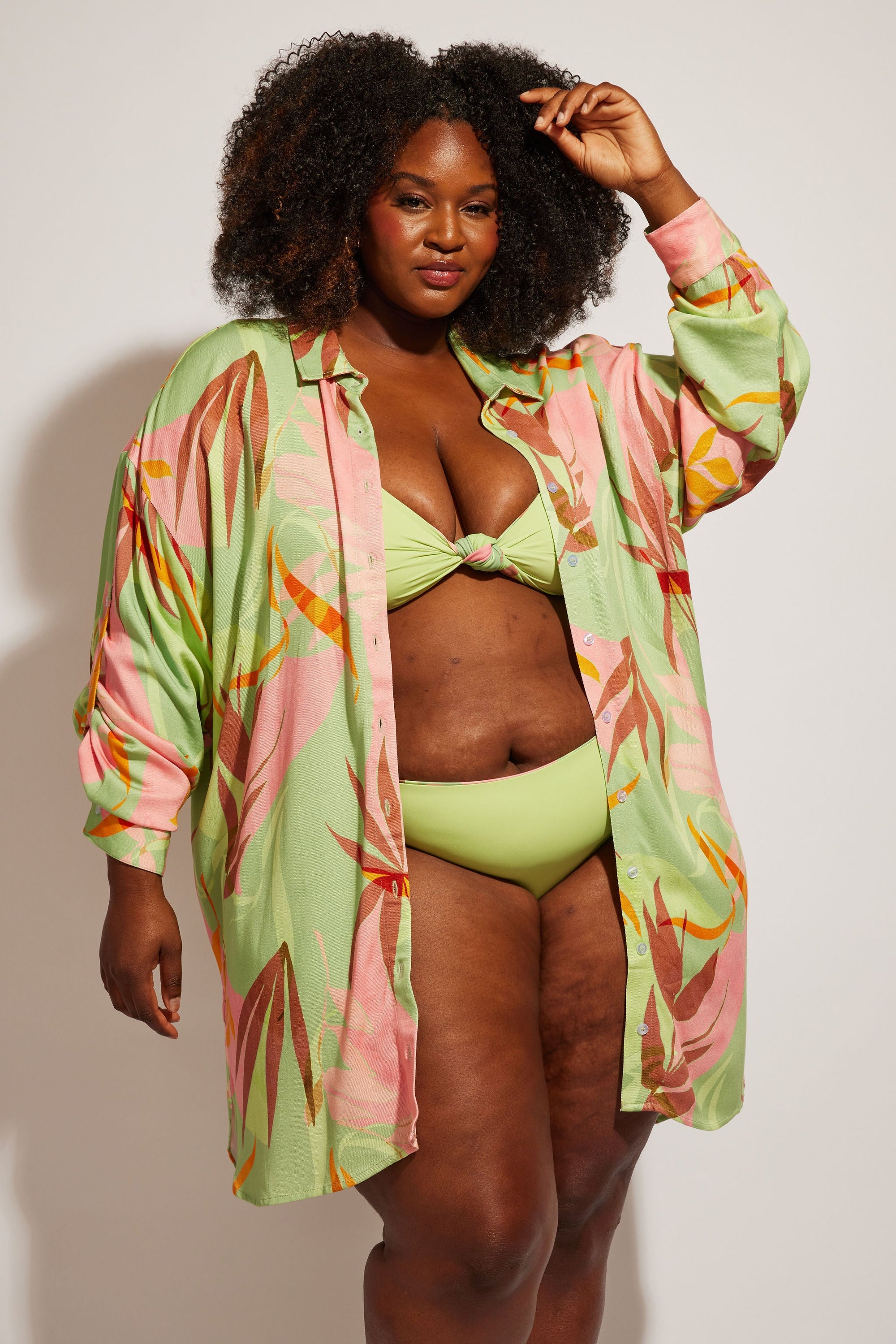 Nomads Swimwear - Playa Bottom - Birds of Paradise -