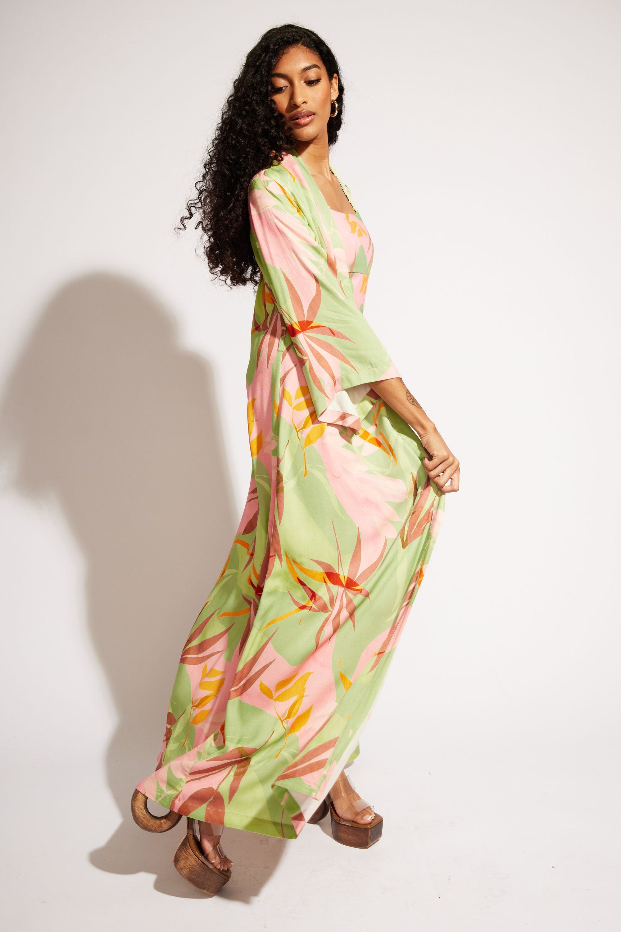 Nomads Swimwear - Sunset Kimono II - Birds of Paradise -