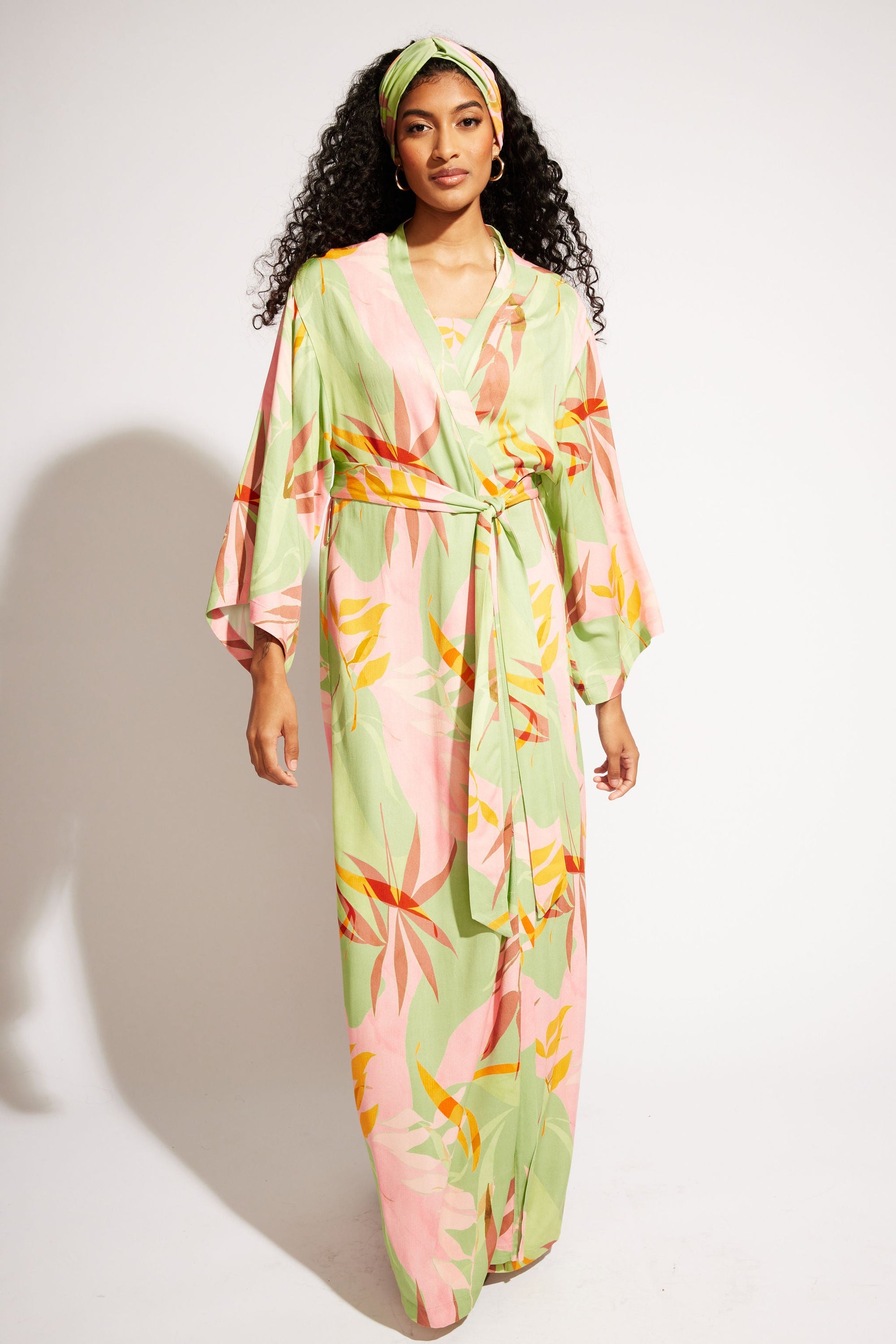 Nomads Swimwear - Sunset Kimono II - Birds of Paradise -