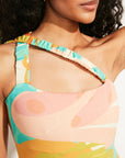 Nomads Swimwear - Wave One Piece II - Guava Duff -