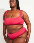Nomads Swimwear - Current Swim Bottom II - Raspberry -