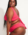 Nomads Swimwear - Playa Swim Top - Raspberry -