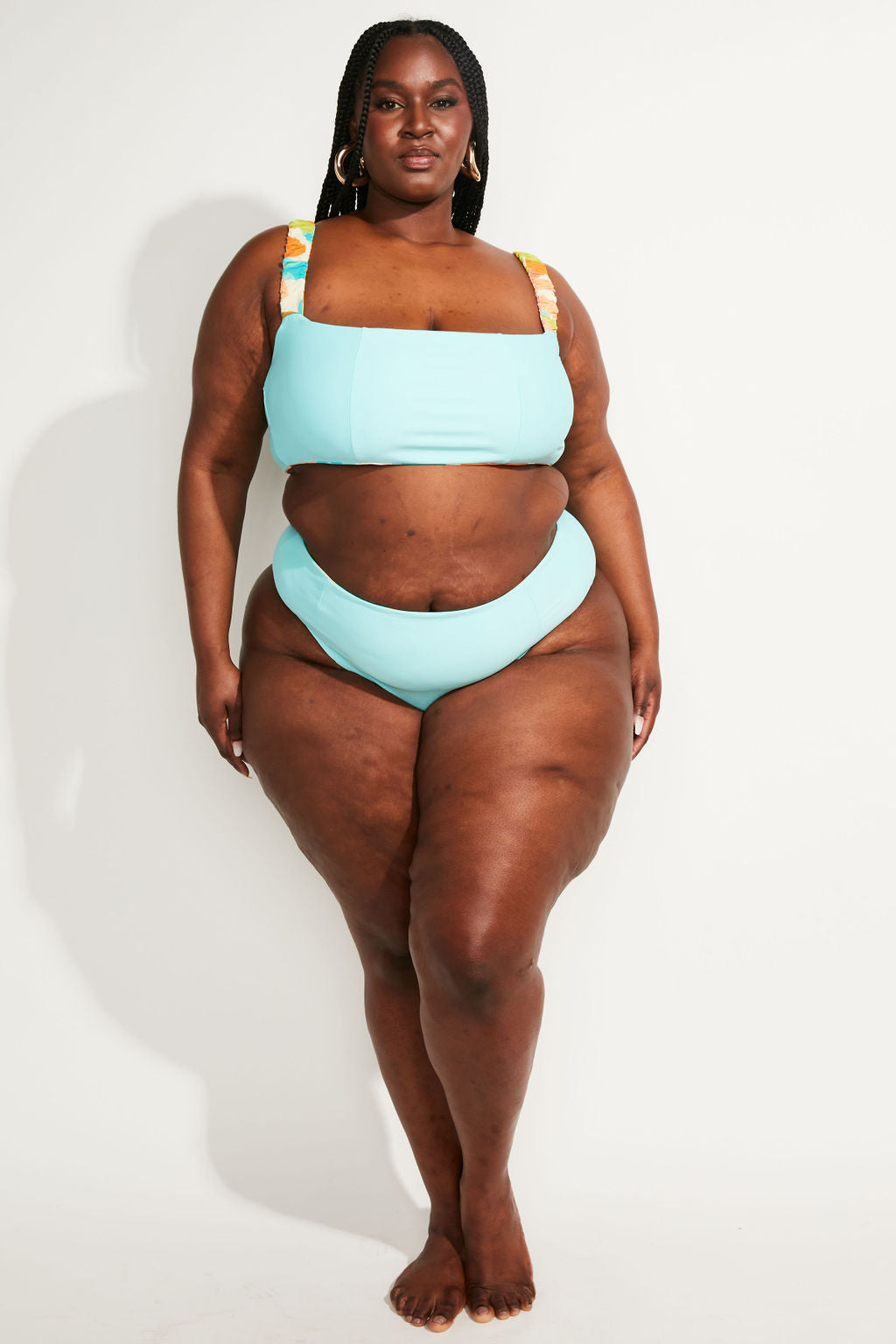 Current Swim Top II - Guava Duff