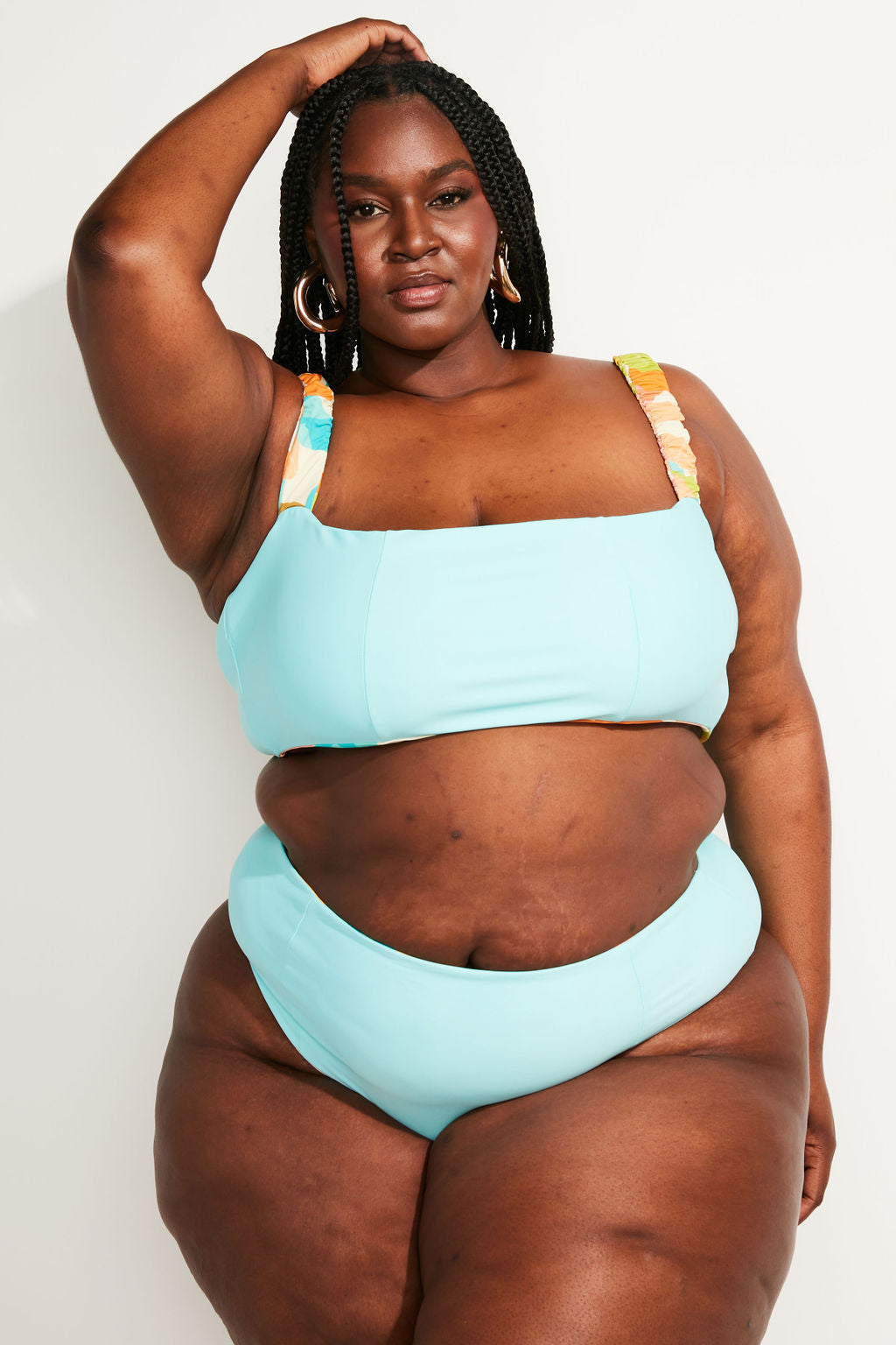 Current Swim Top II - Guava Duff