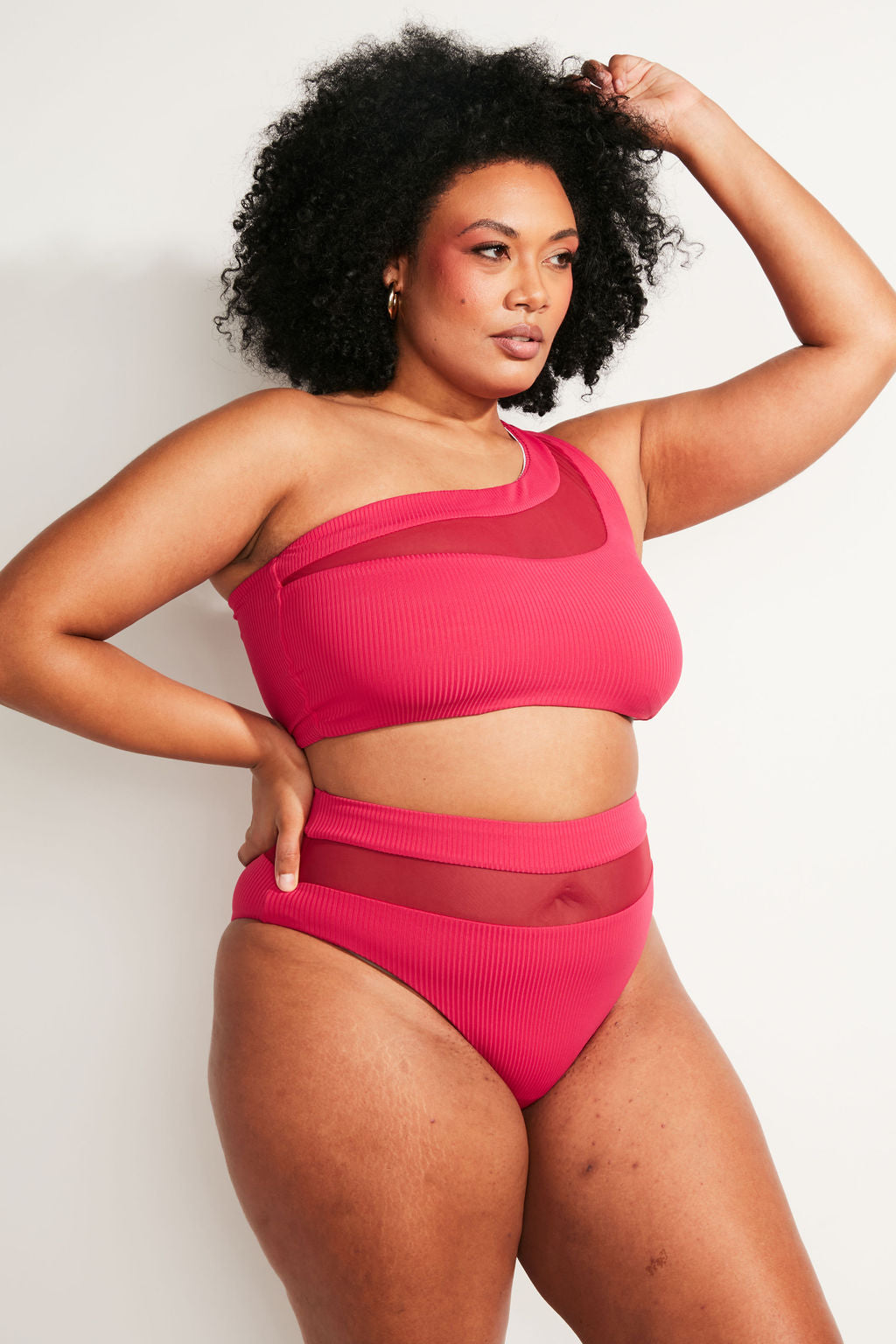 Bay Swim Top II - Raspberry