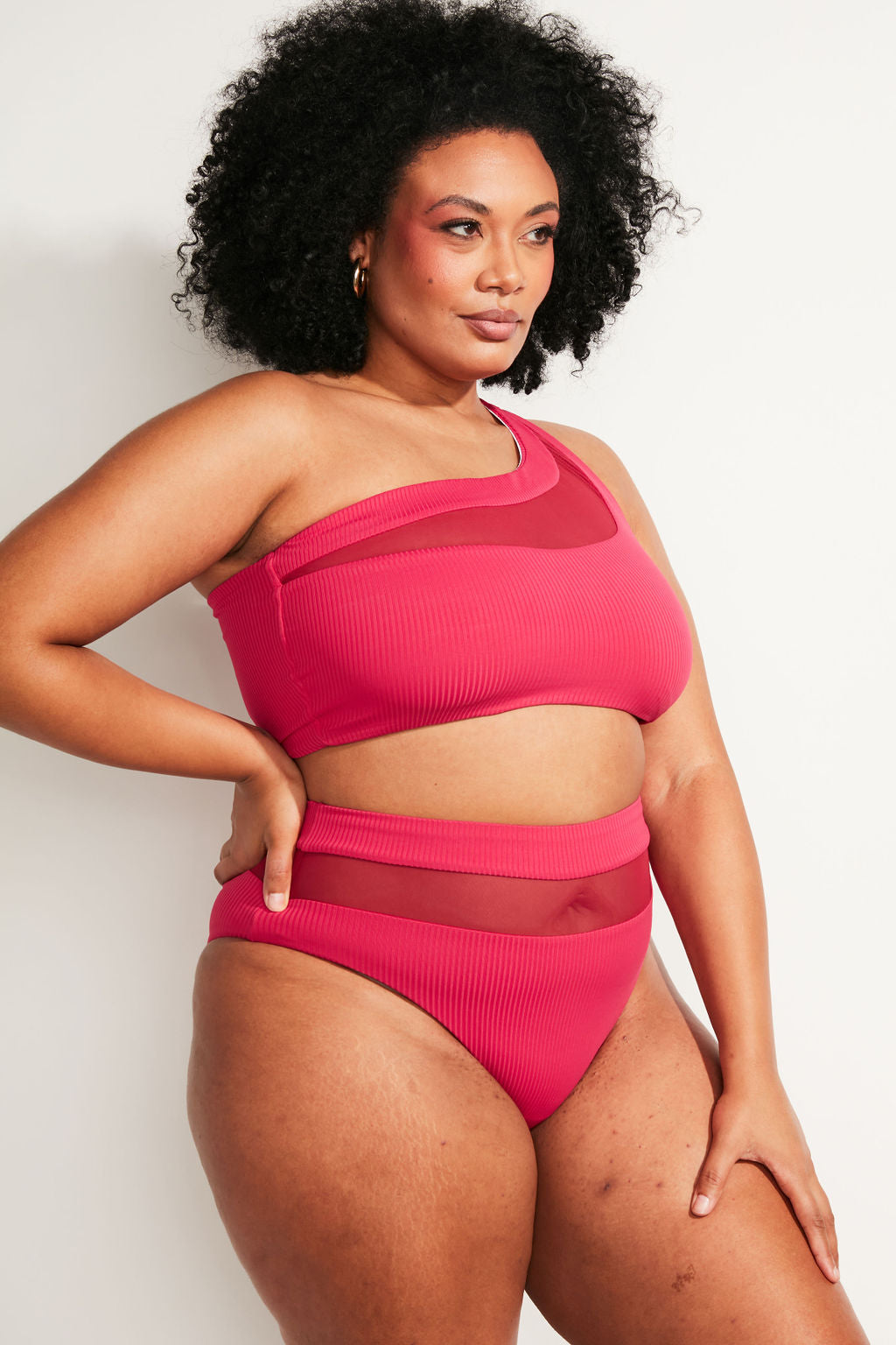 Bay Swim Top II - Raspberry