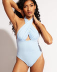 Nomads Swimwear - Isle One Piece - Sky/Geode -